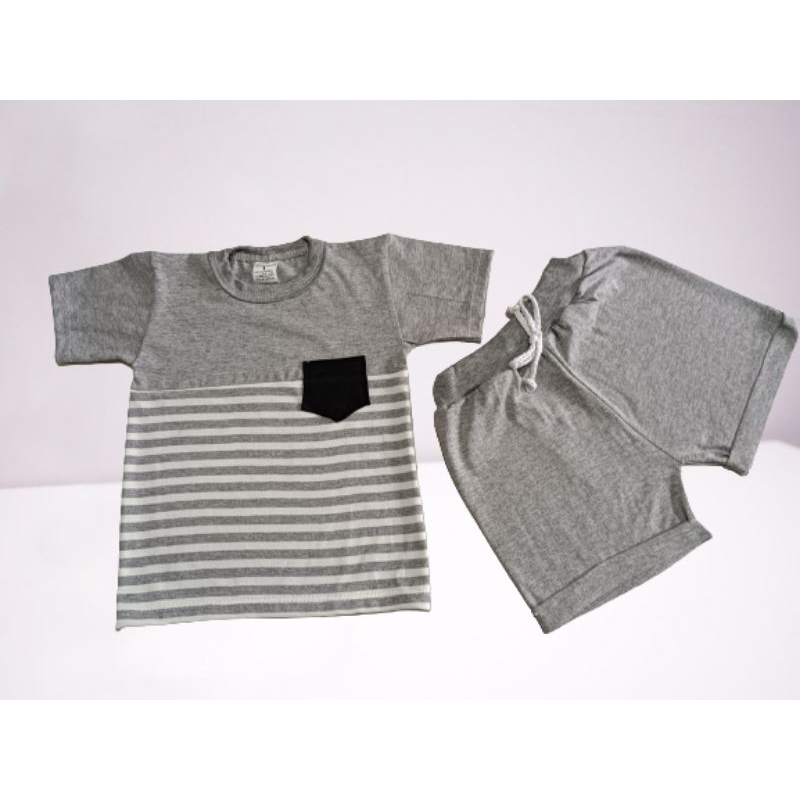 Conjunto Malha Algodão Menino Bebê