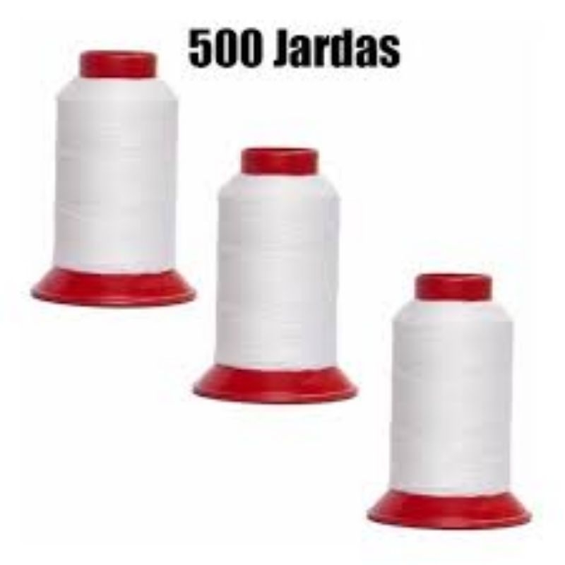 Linha de pipa 500j branca fio 10 1 unidade lote exclusivo
