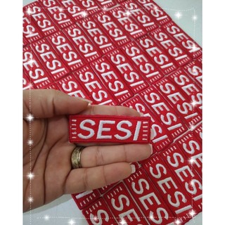 Patch Termocolante SESI bordado