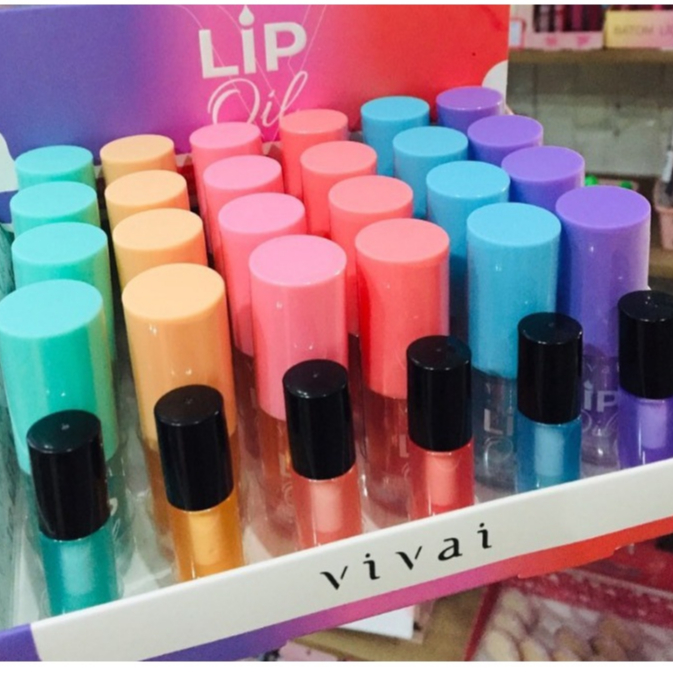 Hidratante Gloss Labial Lip Oil Vivai Shopee Brasil