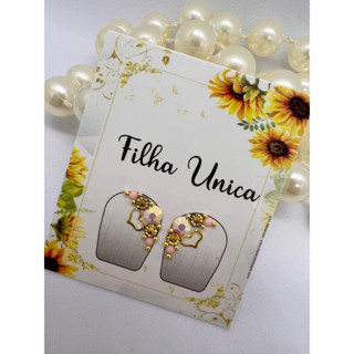 KIT 20 pares joias para unhas de cantinho