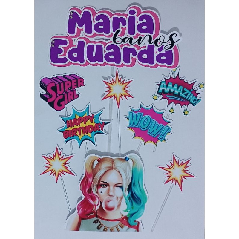 Bolo Tema Arlequina: Onde Comprar | BuscaProdutos