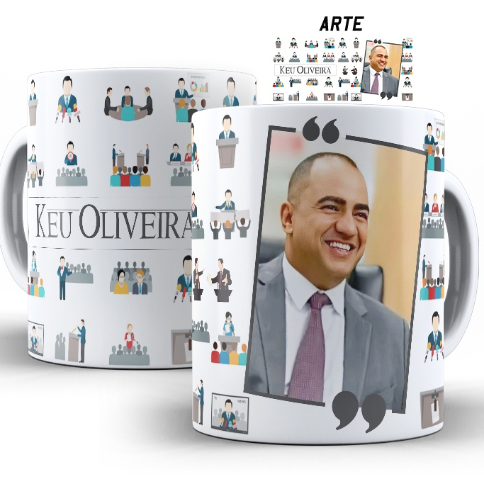 Canecas personalizadas Vereador  com nome