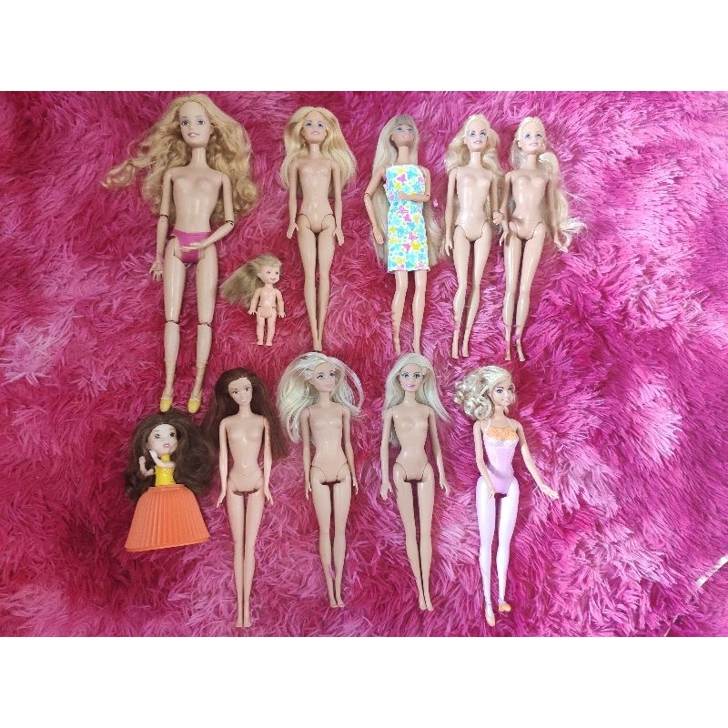 Kit 32 Peças, Roupas e Acessórios para Bonecas Tipo Barbie e outros modelo  de 25 a 30cm estilo Magrelas em Promoção na Americanas