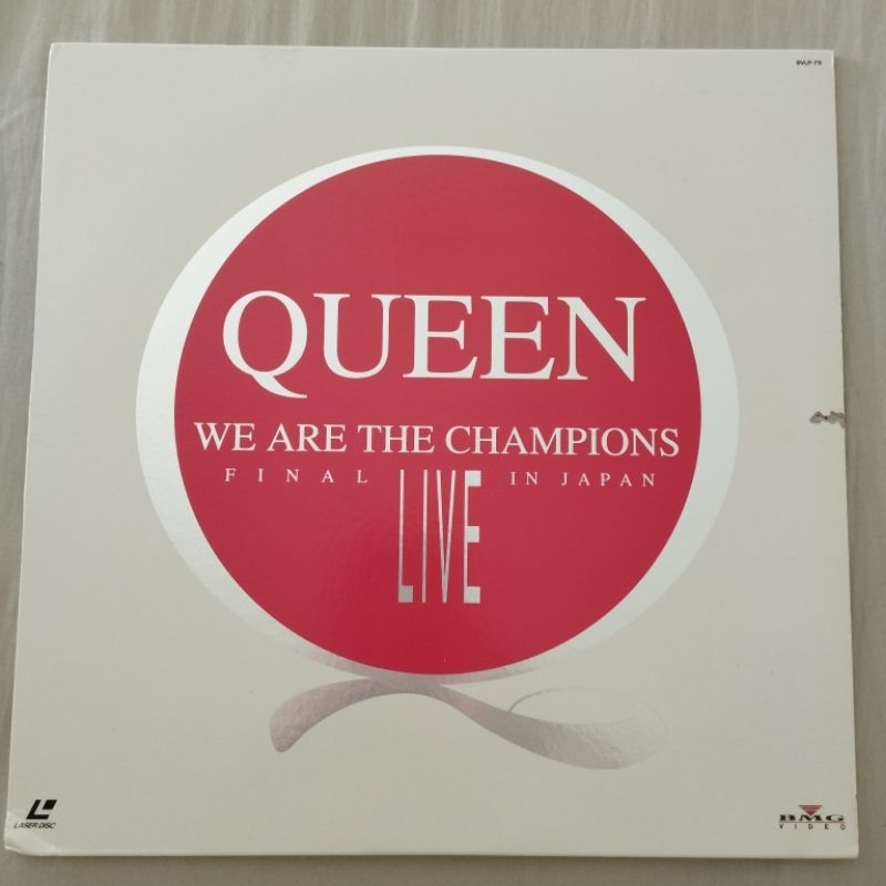 Laser Disc Queen - We Are The Champions (IMPORTADO)