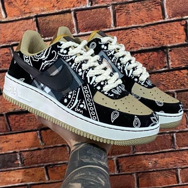 Tenis New Air Force Travis Scott Novidade 2023 Cactus Jack
