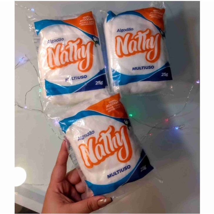 ALGODÃO MULTIUSO 25G NATHY