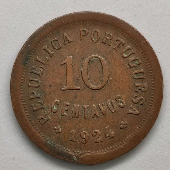 10 CENTAVOS 1924 PORTUGAL