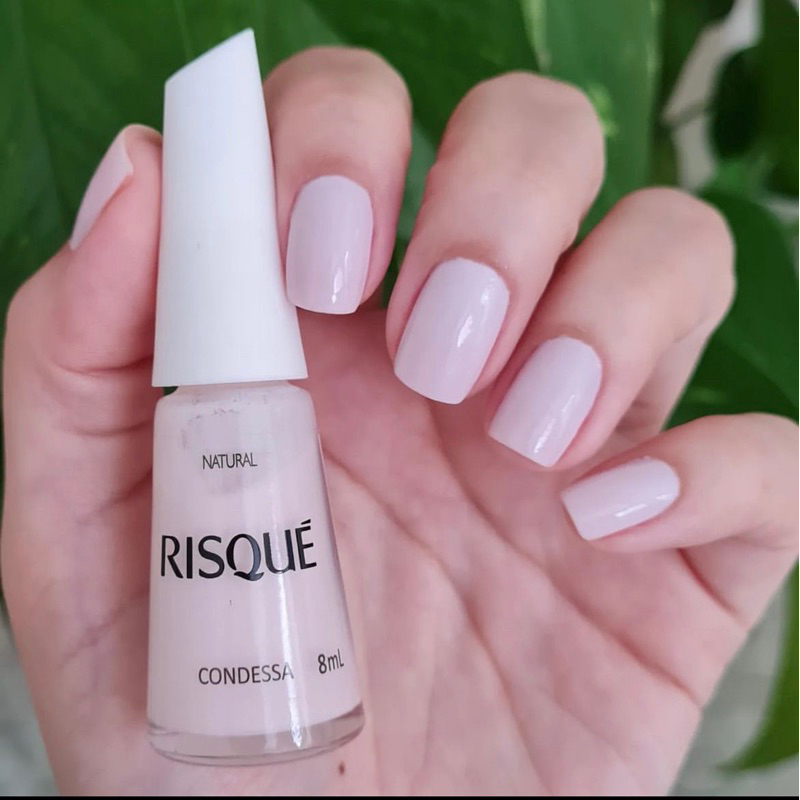 Esmalte Risqué Natural Condessa 8ml em Oferta na Shopee