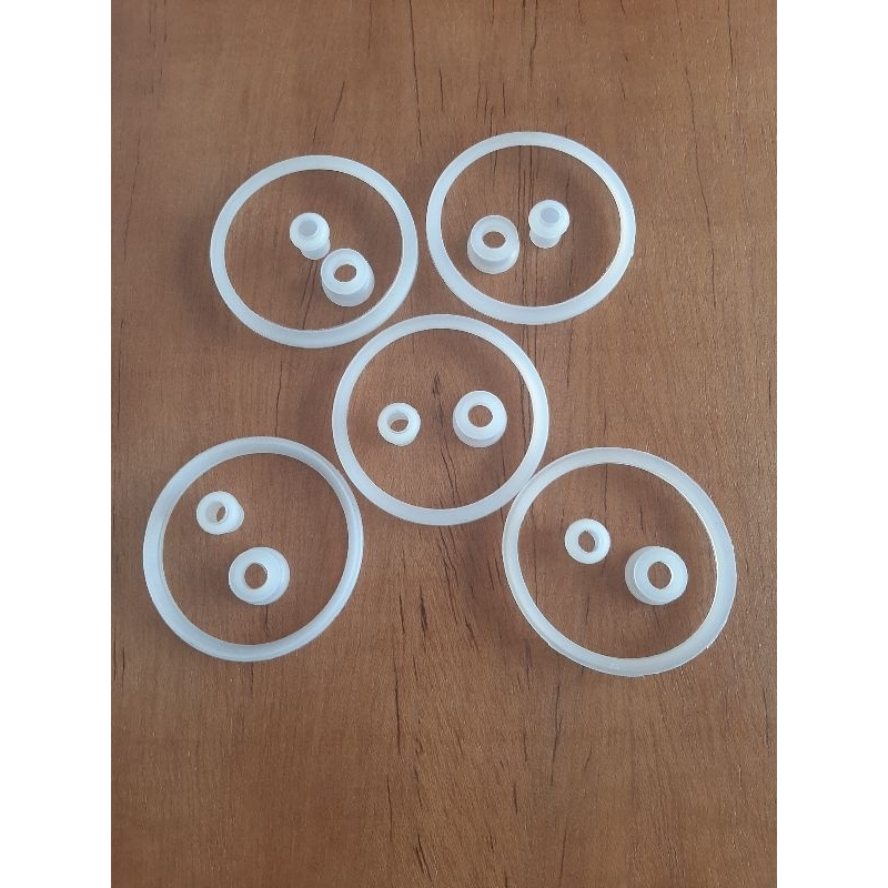 Anel de vedação (5 kit) borrachinhas de silicone - anel de vedação- para garrafa inox tereré de 2.5 a 5 litros.