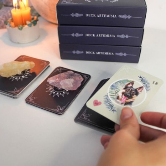 Baralho Cigano / Tarot Baralho Lenormand Cartomancia - 36 Cartas - Deck Artemisia Taro Cigano + BRINDE EXCLUSIVO