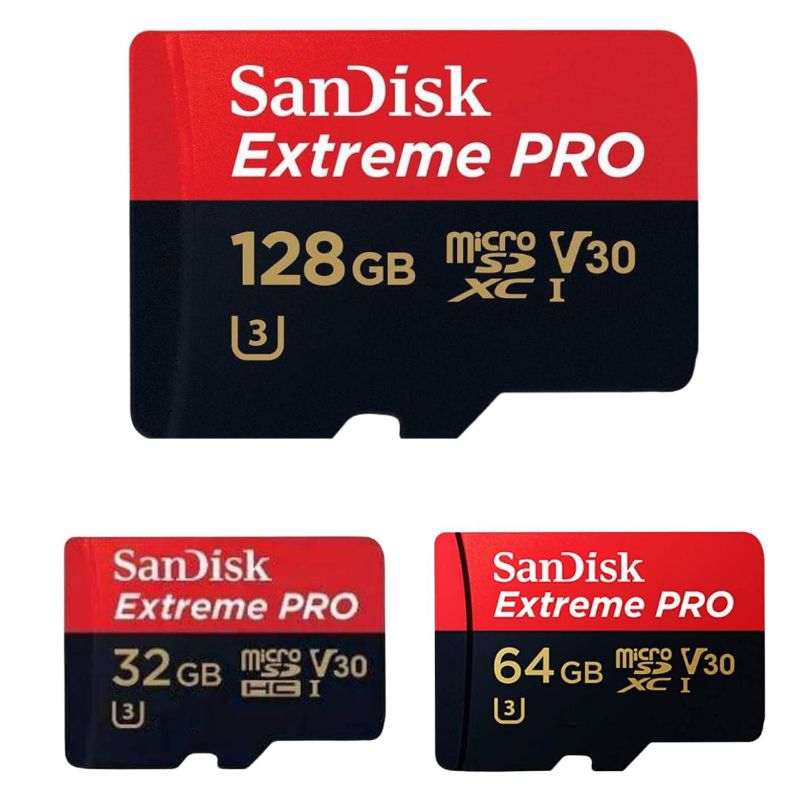 Cart o de mem ria micro sd 128gb 64gb 32gb 16gb sandisk extreme pro com