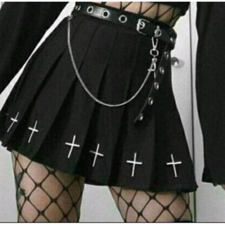 Saia Feminina Doroma Colegial Cosplay-Lolita Kpop Anime
