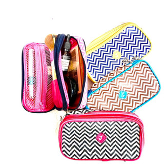 Necessaire Organizadora Bolsa Viagem Higiene Pessoal Com Divisórias