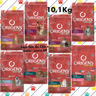 Ração 10Kg - Origens Premium Especial para Gatos Filhotes, Adultos, Castrados e Sênior em Oferta na Shopee