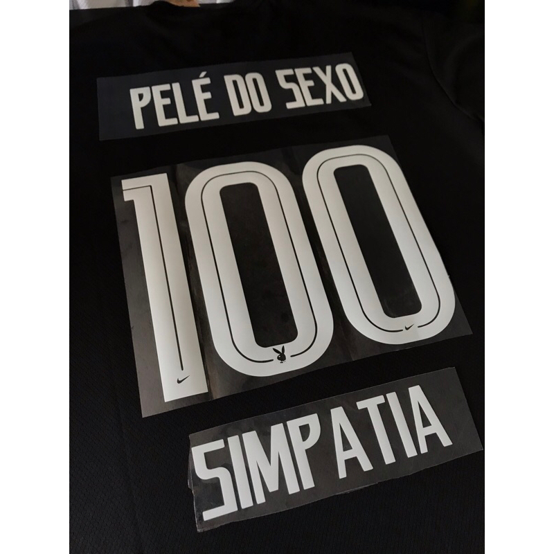 Aplique Termocolante para camisa de time (você escolhe frases e números)