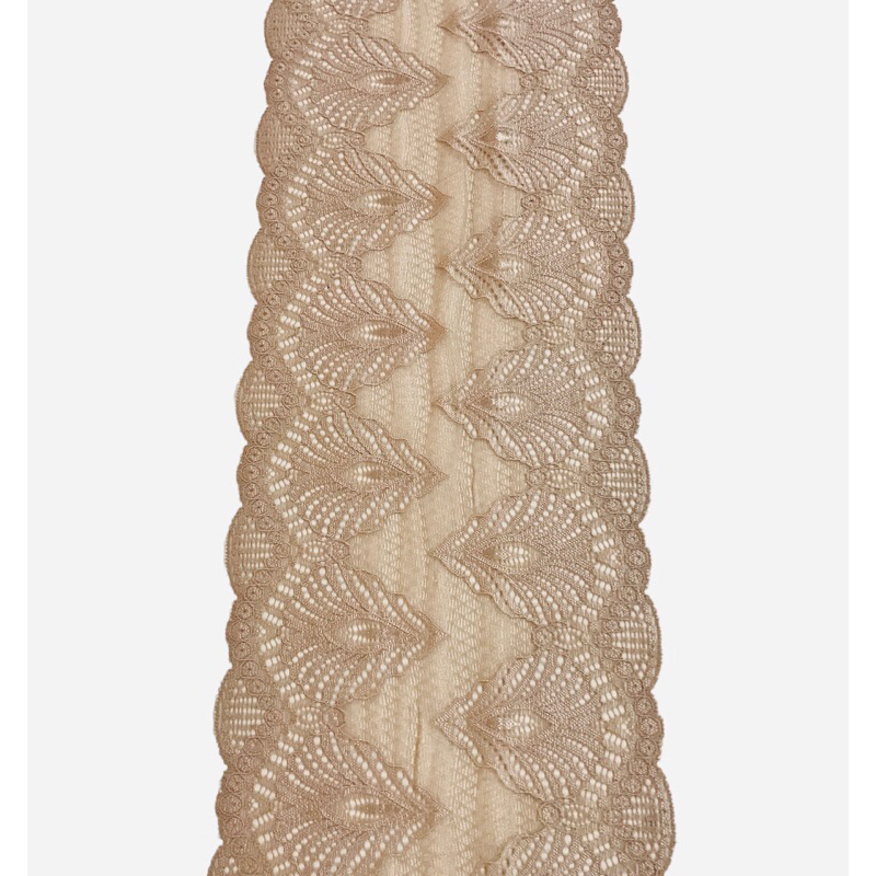 Renda Para Sutiã e Calcinha - Cor chocolate - 1 Metro em Oferta na Shopee