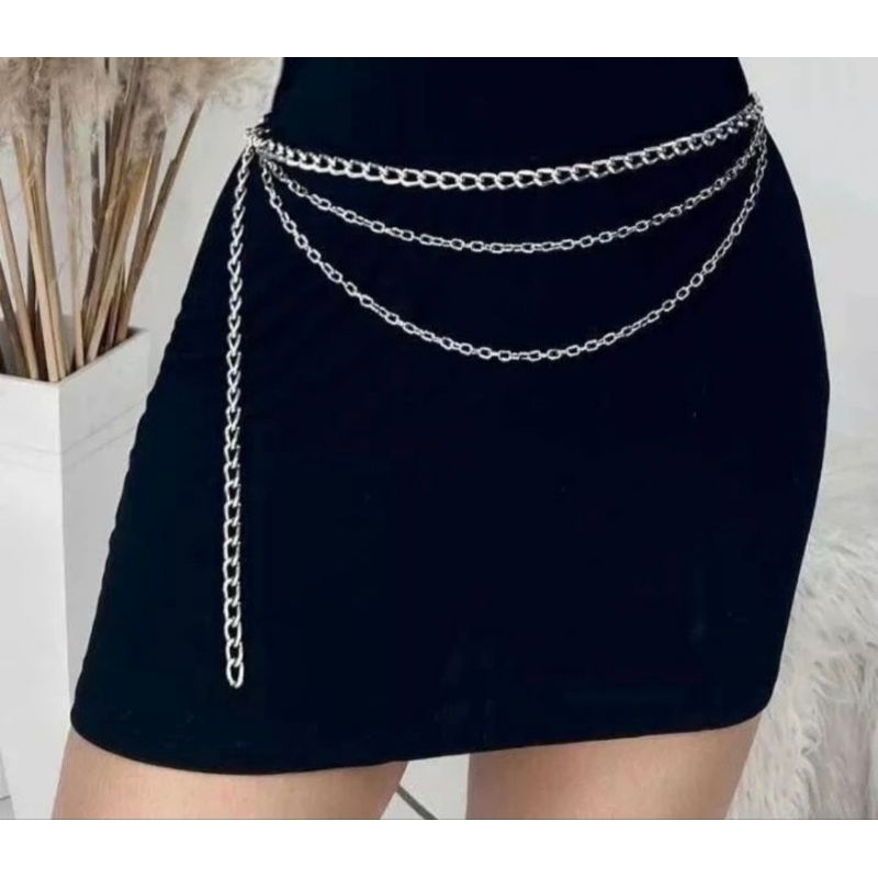 Cinto Corrente Estiloso Acessório feminino