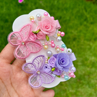 Laço para cabelo infantil luxo jardim encantado em Oferta na Shopee