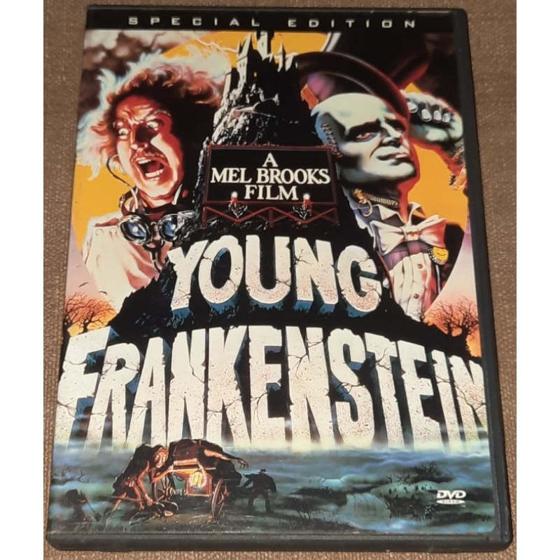 Dvd a mel brooks film young Frankenstein importado 760