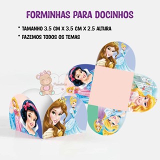 50 FORMINHAS PARA DOCES PRINCESAS