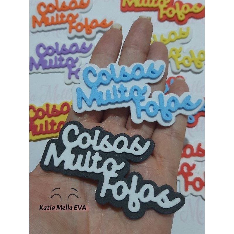 coisas muito fofas em eva
