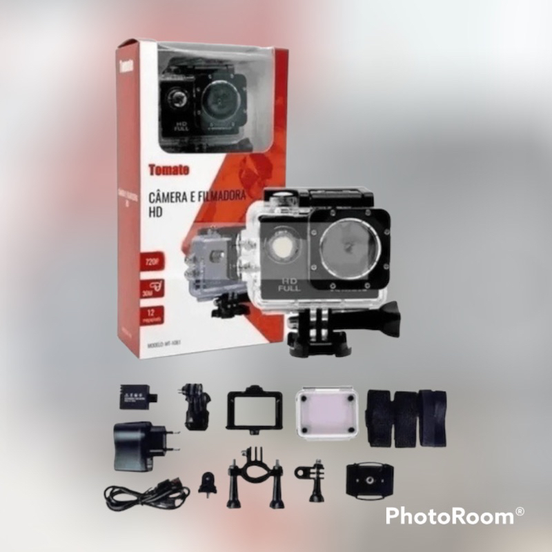 câmera filmadora sportiva