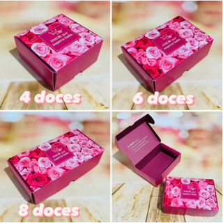 10 caixas para 4/6/8 doces linha Dia das Mães Dia da mulher Superação á escolha (ideia)// em Oferta na Shopee