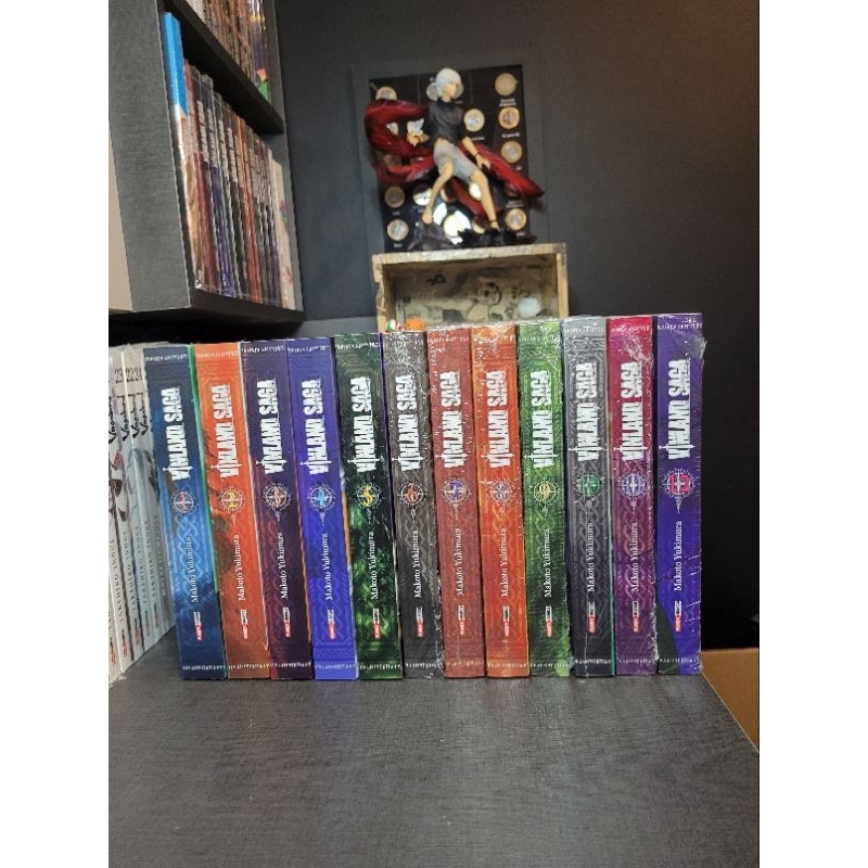 Coleção completa mangás Vinland Saga deluxe - 1 a 12 - Escorrega o