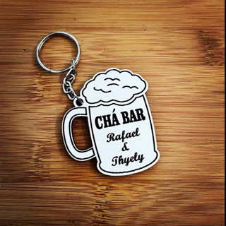 Kit Chaveiros MDF Caneca de Chopp – Lembrancinhas para Chá Bar em Oferta na Shopee