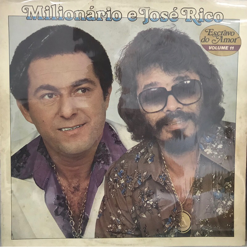LP VINIL MILIONÁRIO E JOSÉ RICO - ESCRAVO DO AMOR - VOL 11