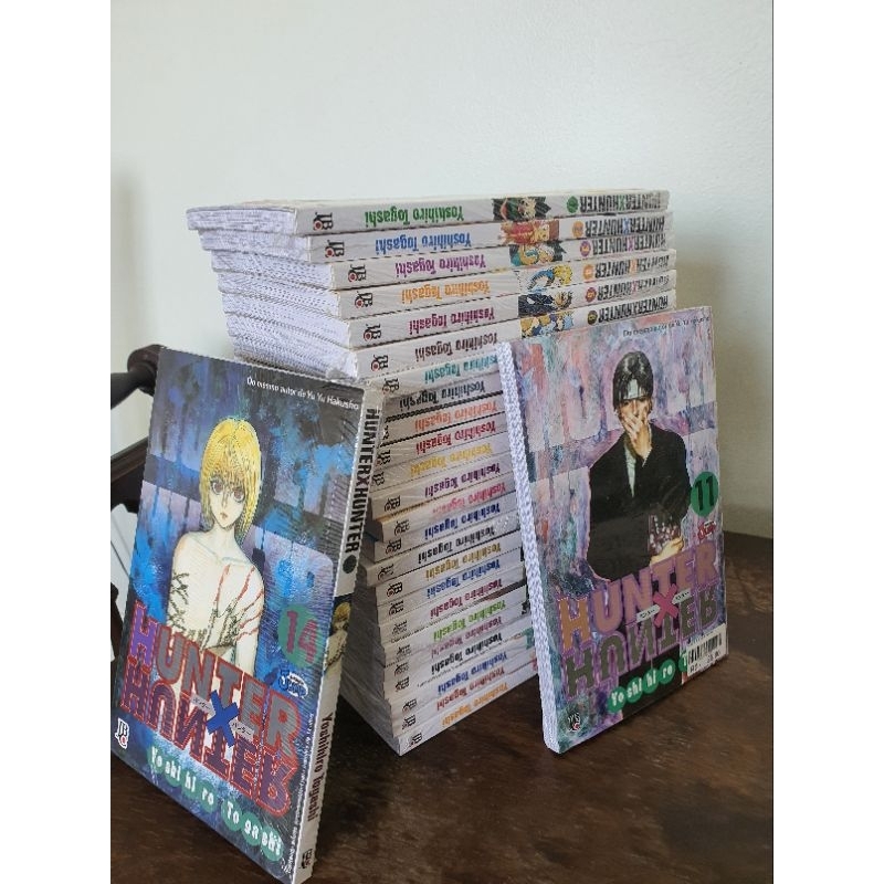 Mangá Hunter x Hunter Volume 1 ao 26 lacrado - Desconto no Preço