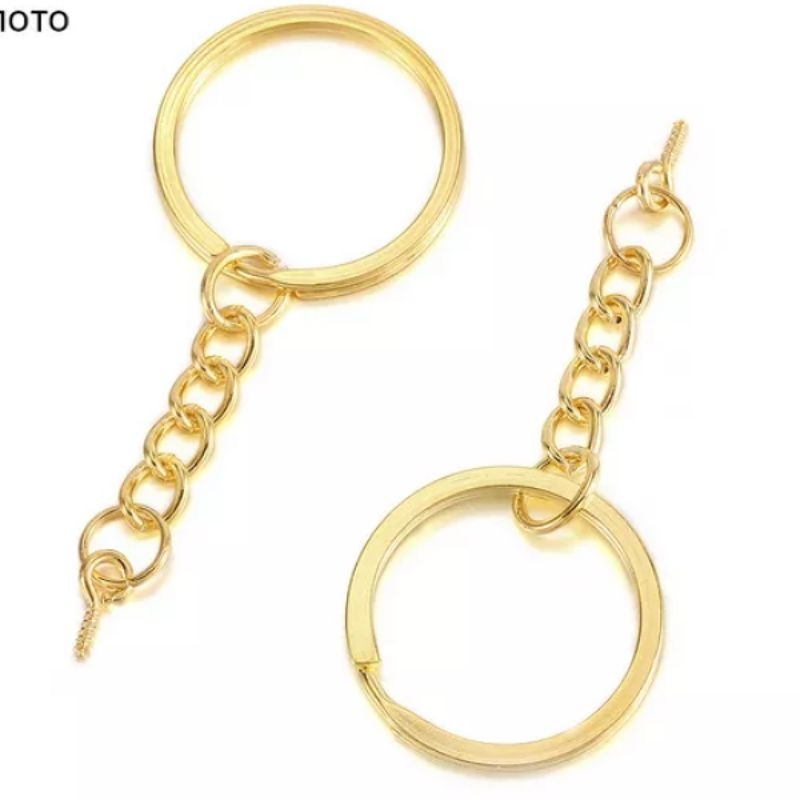 Argola Para Chaveiro 25mm Com Pitão e Elo - Já Pronto
