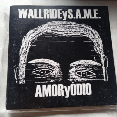 CD split wallride / S.A.M.E. - amor y odio - ótimo estado mídia e capa