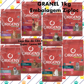 GRANEL 1Kg - Origens Premium Especial para Gatos filhotes, Adultos e Castrados em Oferta na Shopee