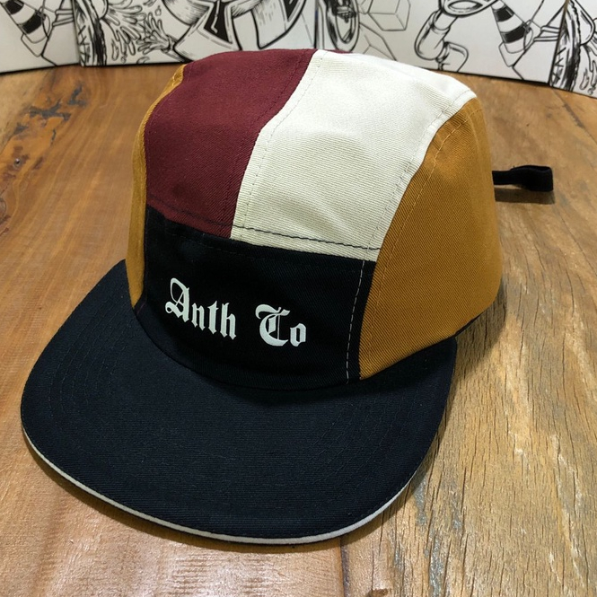 Boné 5panel Super Sarja Strapback Anth co