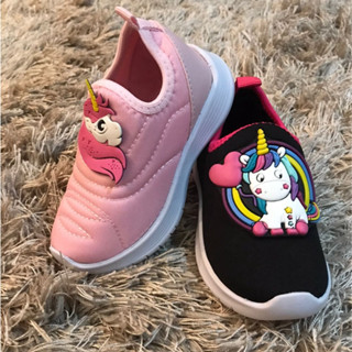 Kit 2 Pares Tênis Infantil Personagem Unicórnio