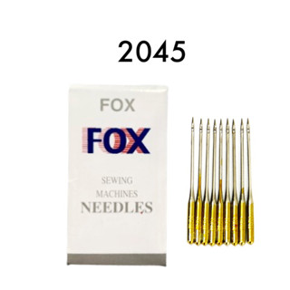 Agulha 2045 N°11/12/14/16/18 Maquina Costura Doméstica c/10un. Fox