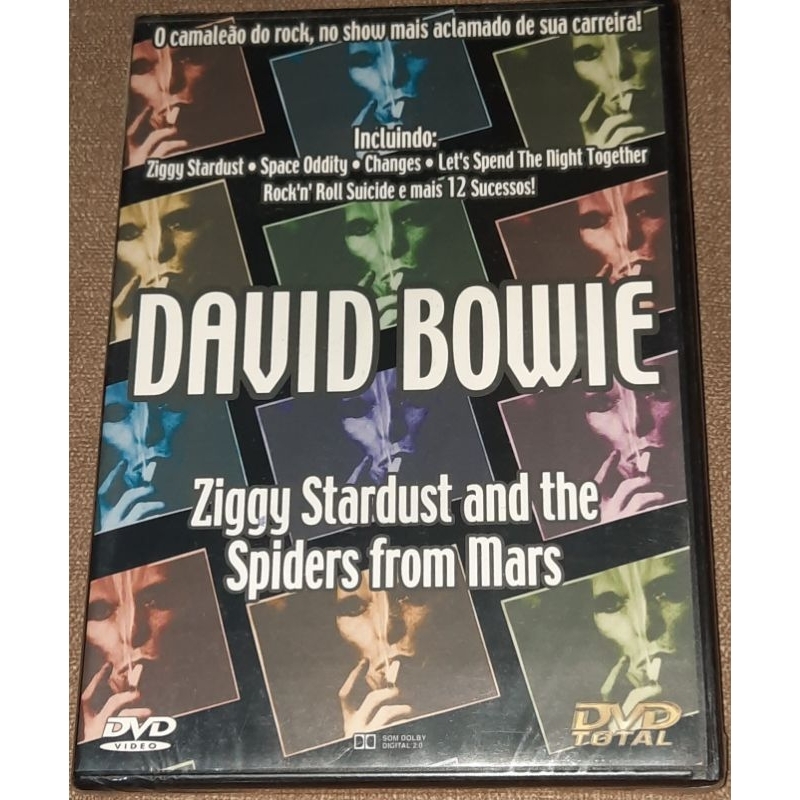 Dvd david bowie ziggy stardust and the spiders lacrado 767