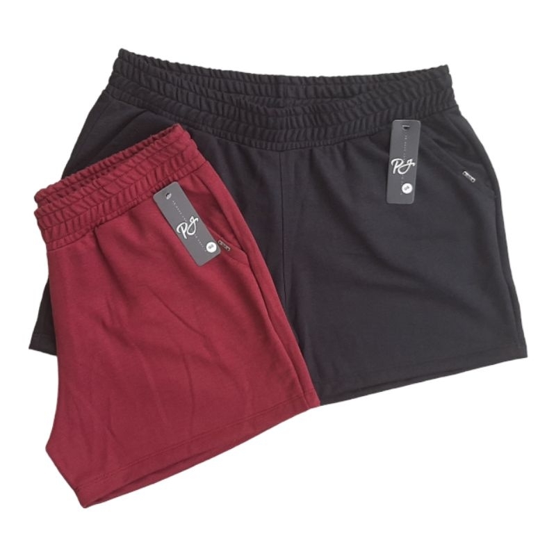 Shorts feminino tamanho até plus size malha moletinho confortável, elástico largo, bolso cabe celular - LER DESCRIÇÃO