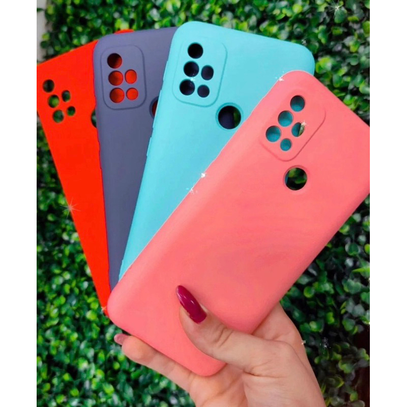 Kit 5 ou 3 Peças Capa Capinha Silicone Aveludado Cor Aleatória Proteção Excelente Qualidade Para SAMSUNG GALAXY