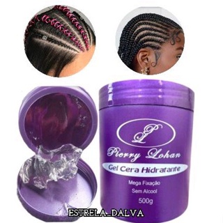 Gel Cera Pierry Lohan Para Tranças e Baby Hair 500g em Oferta na Shopee