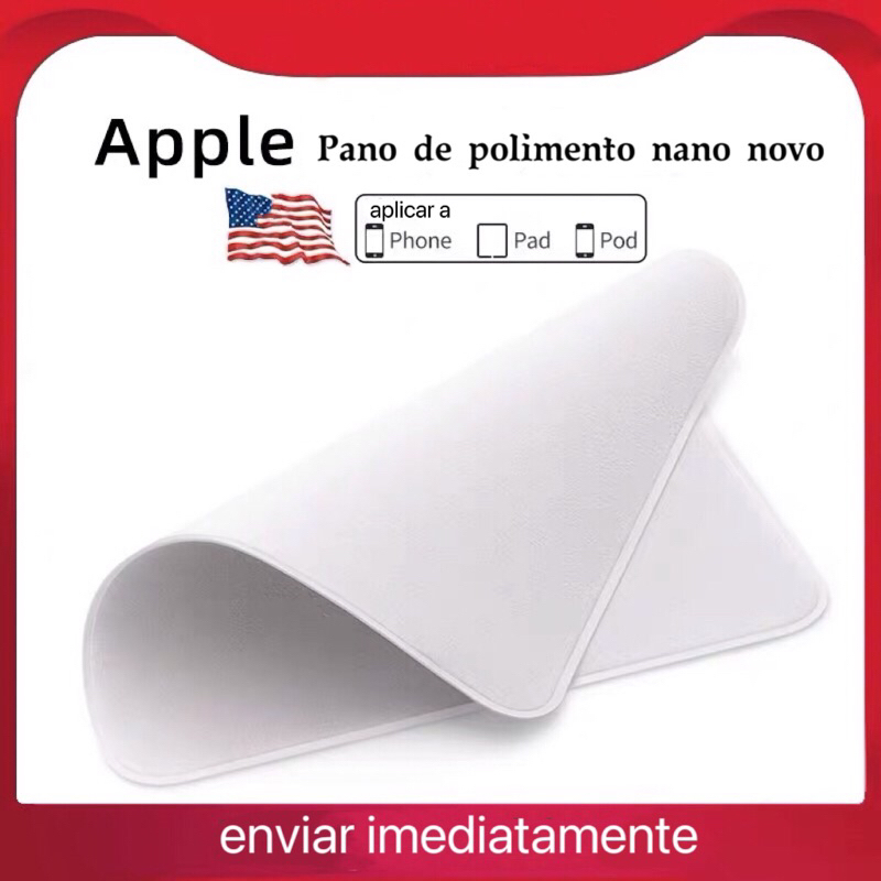Pano de polimento Apple iPhone Mac/Apple/iPod Watch Pro Display XDR 12 pro Max Limpeza de tela