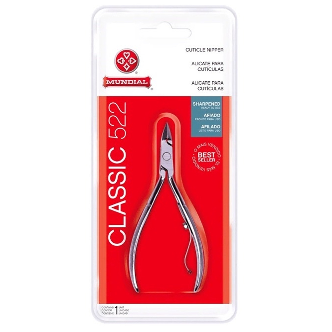 Alicate mundial Cuticula 522 Classic Promoção - O Mais vendido em Oferta na Shopee