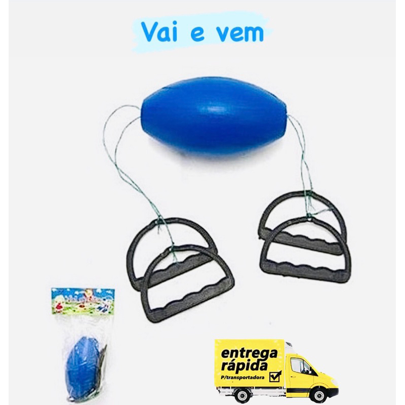 Vai e Vem Grande Brinquedo Divertido Diversas Cores