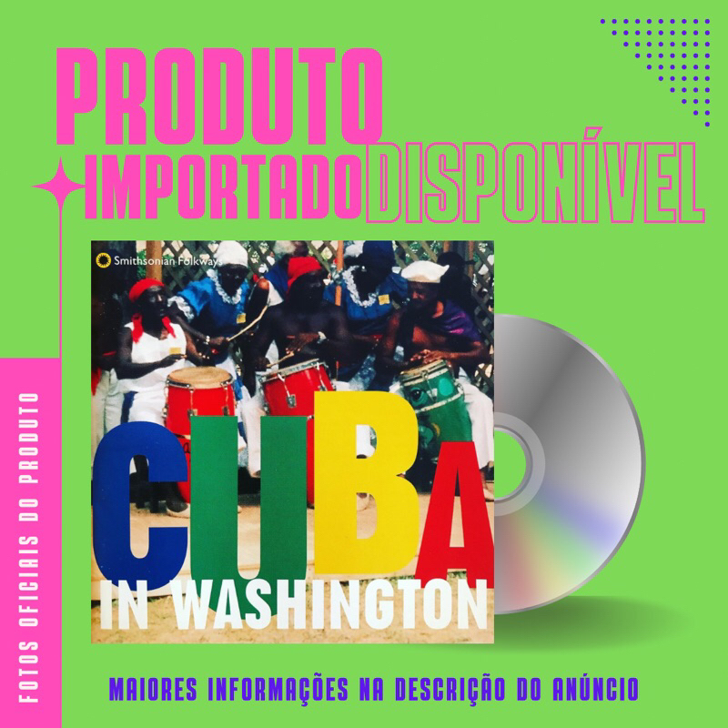 CD IMPORTADO CUBA IN WASHINGTON - GRUPO AFROCUBA DE MATANZAS - SMITHSONIAN FOLKWAYS