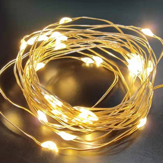 Kit 5/10/20 Fio Fada Leds 2 Metros Luzes Natal Decoração Reutilizável Casa Decoração …
