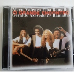 CD o grande encontro volume 1 - alceu valença geraldo azevedo elba ramalho - ótimo estado mídia e capa