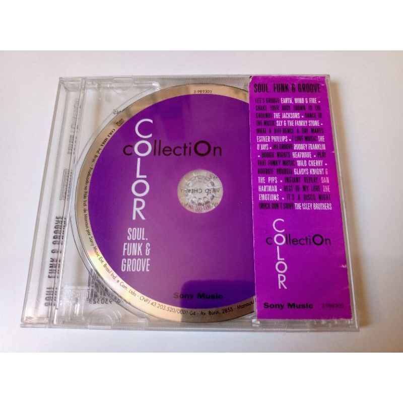 CD Color Collection - Soul, Funk & Groove, The Jacksons, Earth Wind Fire