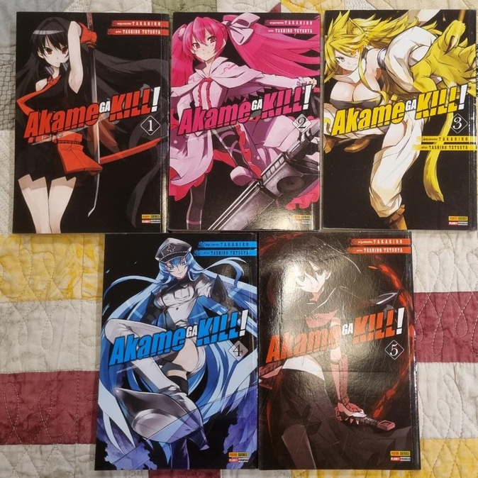 Mangá Akame Ga Kill! Volume 8 - Novo E Lacrado